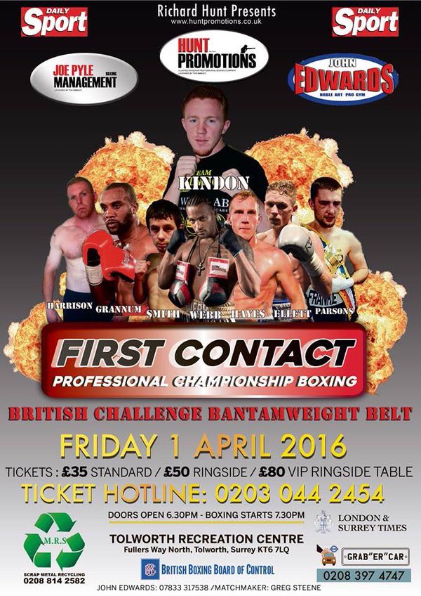 lloyd_ellett's tweet image. Tickets are available from me direct #Brighton #Boxing