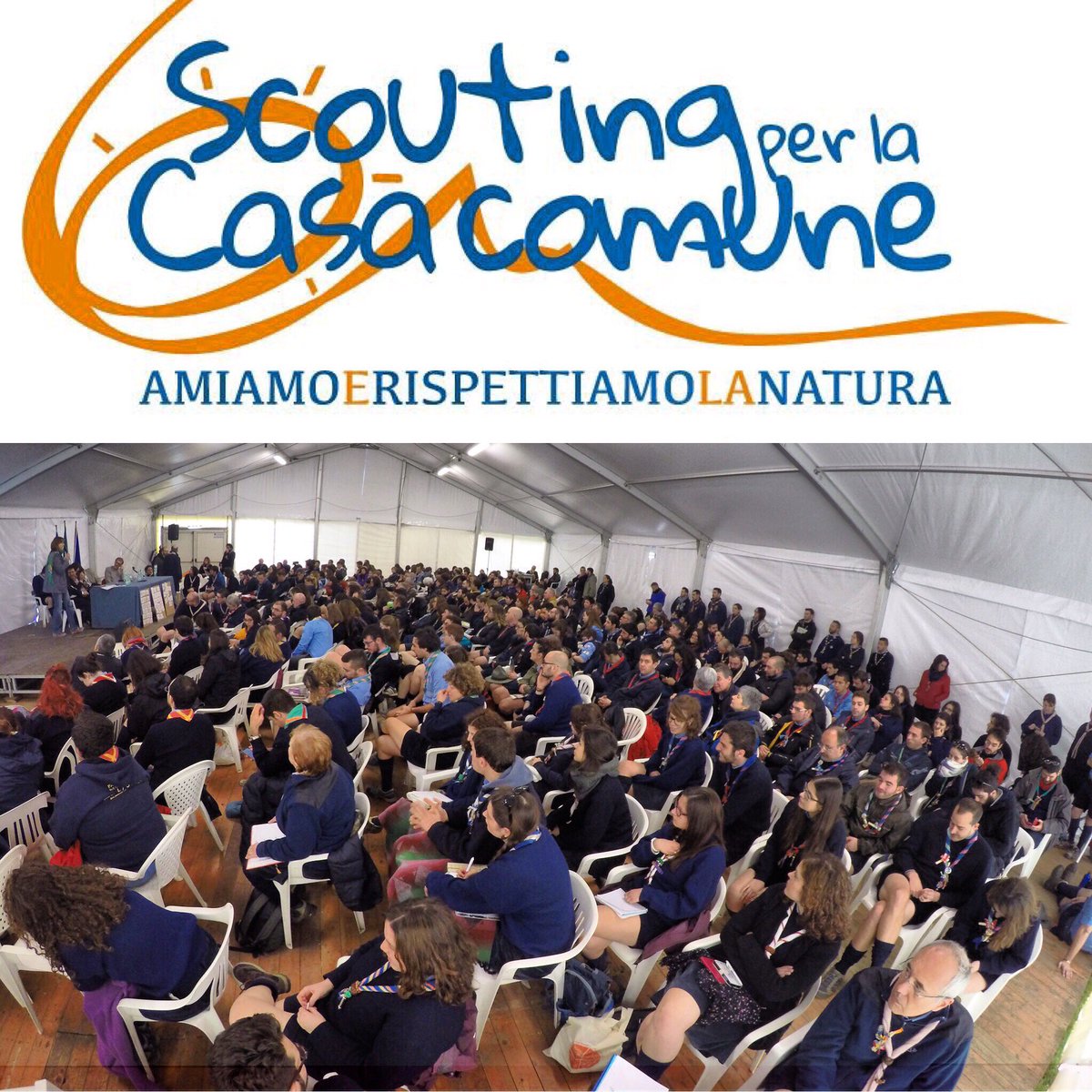 webagescilazio's tweet photo. Siamo in 330."Scouting per la Casa Comune - Amiamo e rispettiamo la Natura"  
#convegnolazio2016 @agesci https://t.co/5jE5aXp4B0