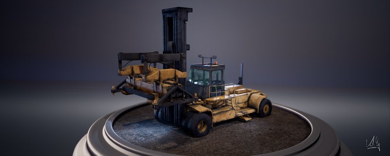 Substance3D's tweet photo. Containerstapler, Andreas Gertner - https://t.co/eHyuhSxfXR
#ThisIsSubstance #gamedev https://t.co/elZGdcgQaL