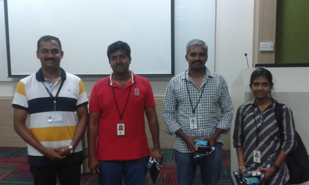 jaynair78's tweet photo. Anil Rajan TVM DC Executive Council member and Delivery Manager with #infyhackathon winners at #trinfy https://t.co/eUpfGSlfE5
