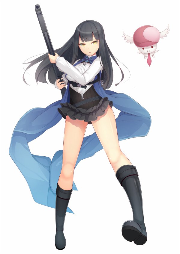 サモンナイト6のアム描いてみたり。ゲーム中ふとももに視線が吸い付く。 