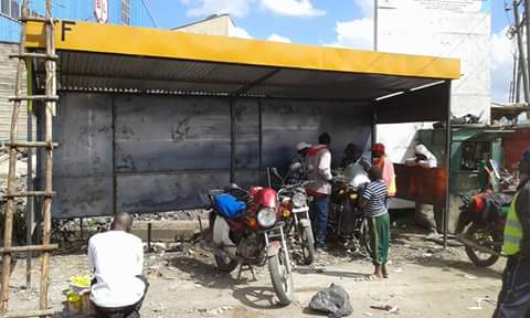Building a shed of boda boda <a href="/omaejare/">Omaejared ositu</a> for MCA kwa Reuben ward