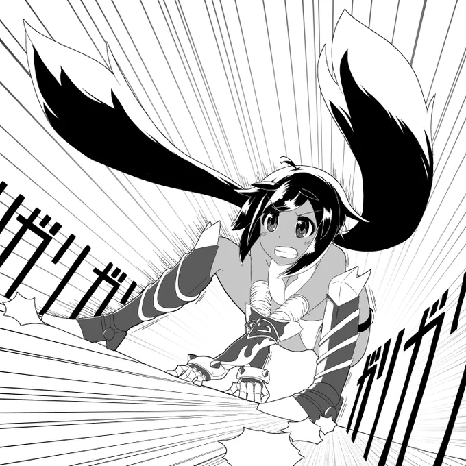 モノクロマトちゃん 