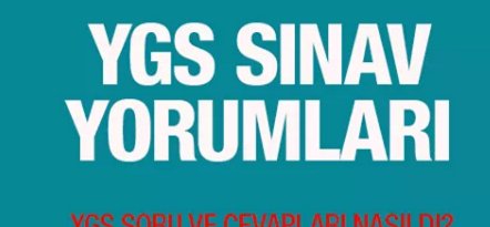iH_Sondakika's tweet photo. YGS yorumları ve YGS soru ve cevapları internethaber'de tartışılıyor https://t.co/m6WbcMvel7 #YGSden #ygssonrası https://t.co/zPZLFveoGp