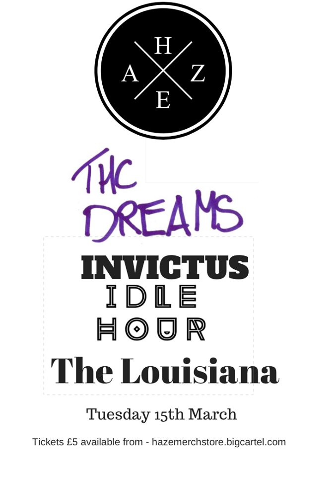 We've got another gig down at the louisiana this Tuesday the 15th! come on down and support the local bands playing!