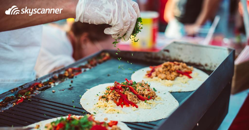 Skyscanner's tweet photo. The butcher, the baker and the doughnut-maker. Explore the best of London's street food→ https://t.co/5DyedlB1qt https://t.co/7s2t1Zvjxp