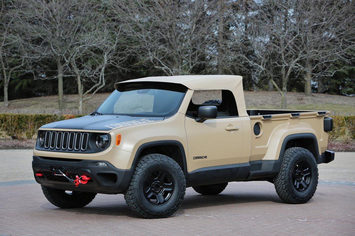 CARmagazine's tweet photo. Check out these Jeep and Mopar concepts shown for 50th annual Easter Jeep festival #Jeep #Mopar https://t.co/6OvMLUGIGy