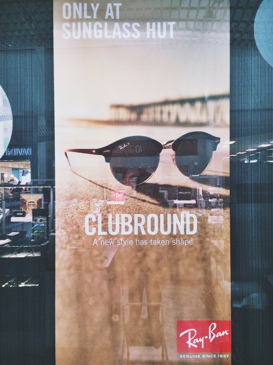 SGH2977's tweet photo. A NEW STYLE HAS TAKEN SHAPE.

Introducing #CLUBROUND by @ray_ban! Grab yours now! https://t.co/5cQgrAadWK