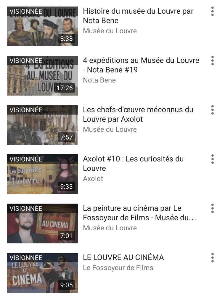 MuseeLouvre's tweet photo. Un million de vues : six vidéos "Le Louvre invite les YouTubeurs" : ça se fête, non ? https://t.co/tQENCjGwDF https://t.co/G4tETntHpu