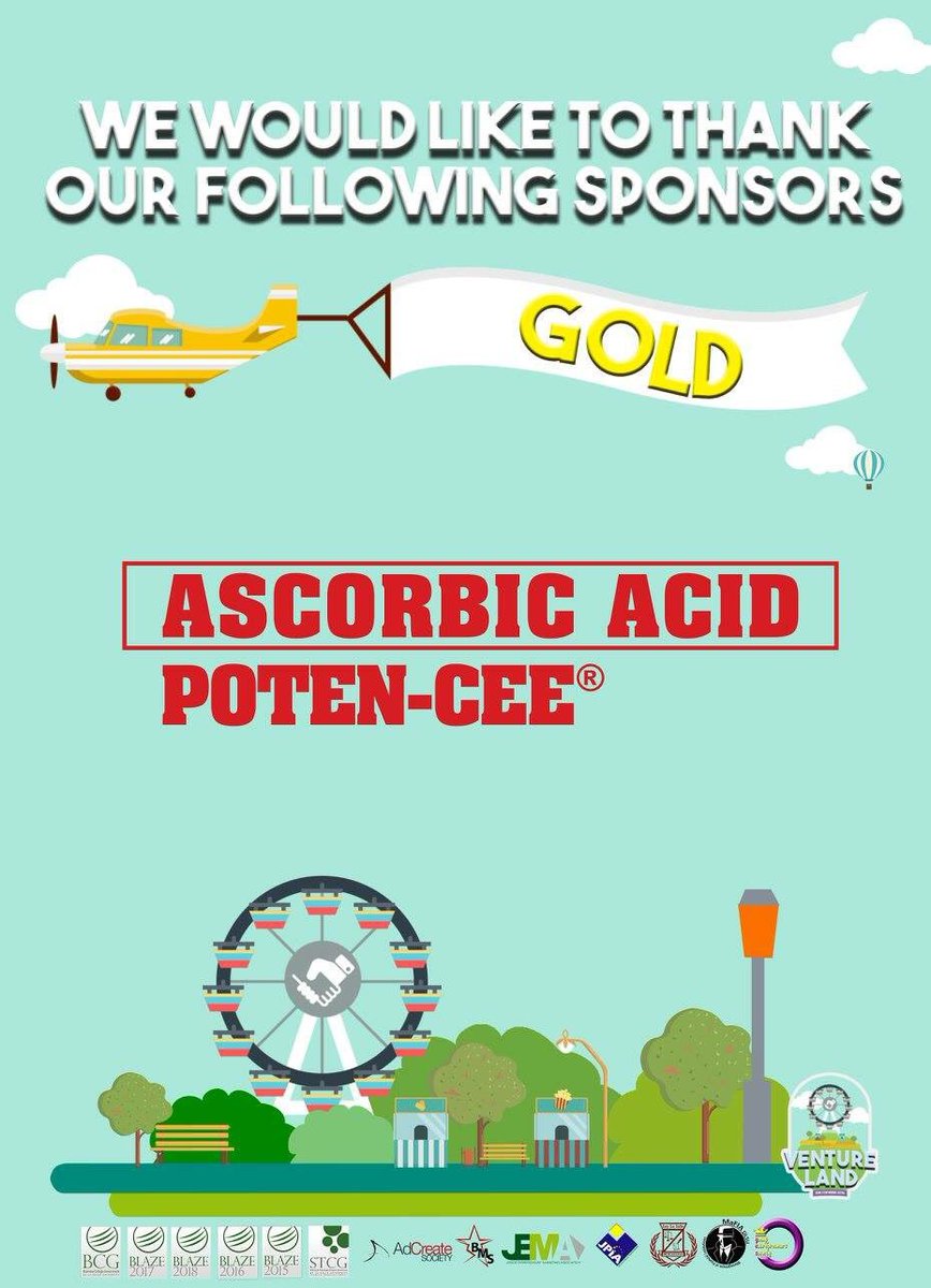 COBWeek2016's tweet photo. We would like to thank our sponsors for making Venture Land 2016 successful! https://t.co/wzNFgrwSQY