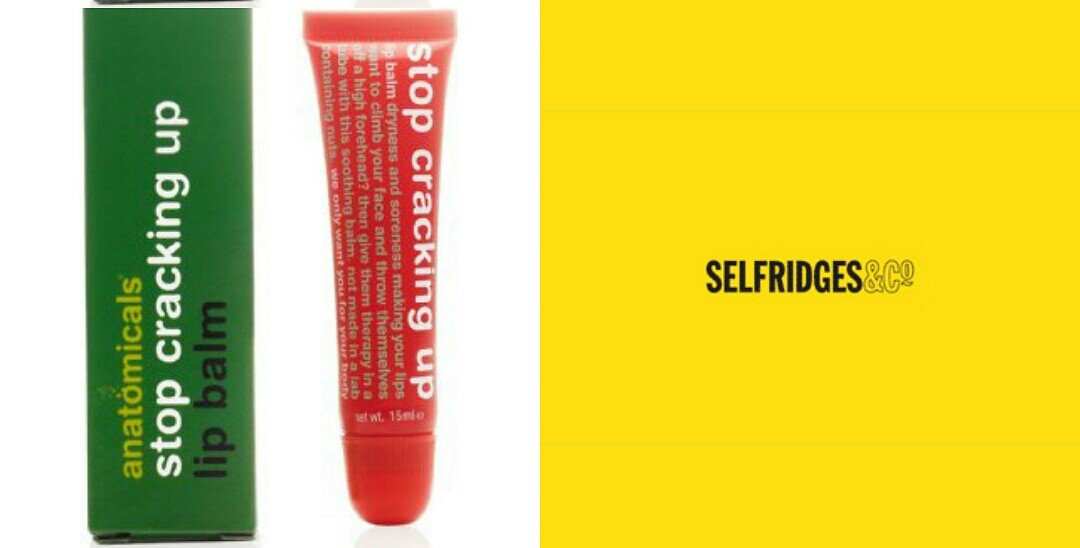 ukanatomicals's tweet photo. #shopping on #oxfordstreet #London today? #StopCrackingUp & Find #anatomicals @Selfridges or #buy #online https://t.co/wfxFPMYGdk