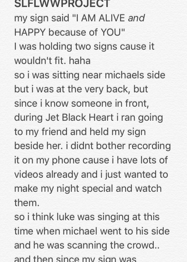 mutualmuke's tweet image. please RT this so michael can see it!
I WANT HIM TO KNOW I LOVE HIM
#SLFLWWProject #SLFLMANILA #VANILLAINMANILA