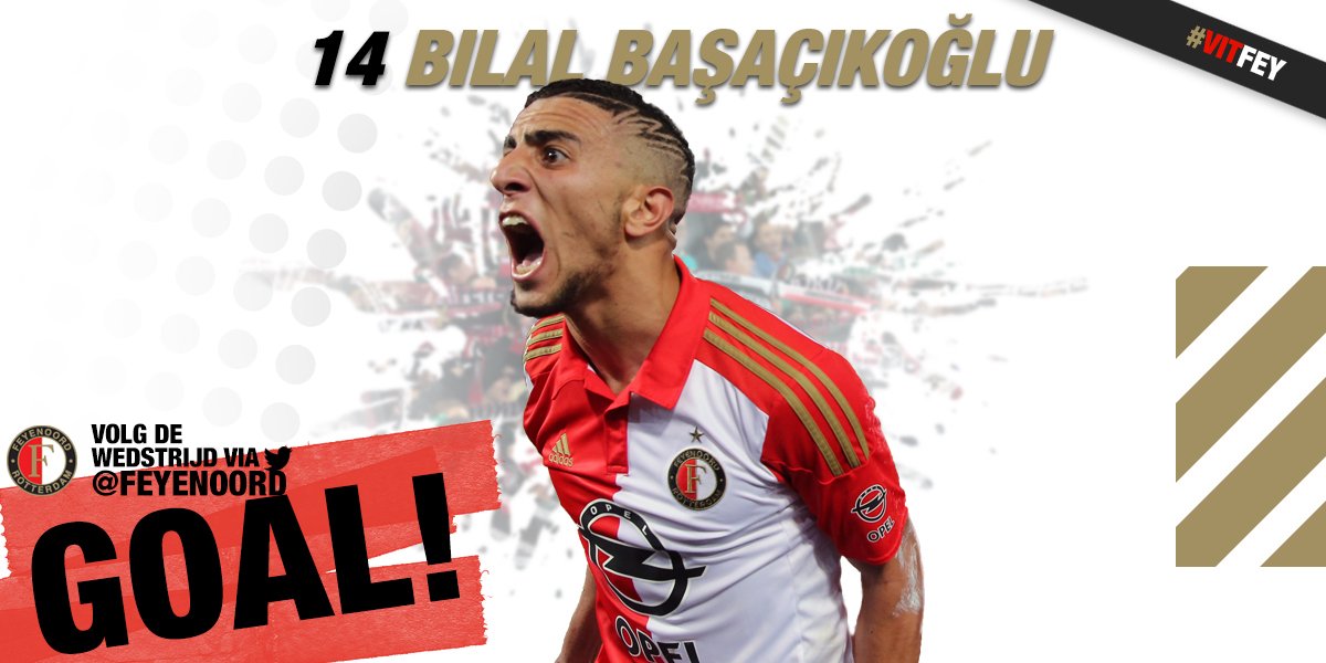 Feyenoord's tweet photo. DOELPUNT FEYENOORD!! 0-2! https://t.co/Q36j2yGBU1