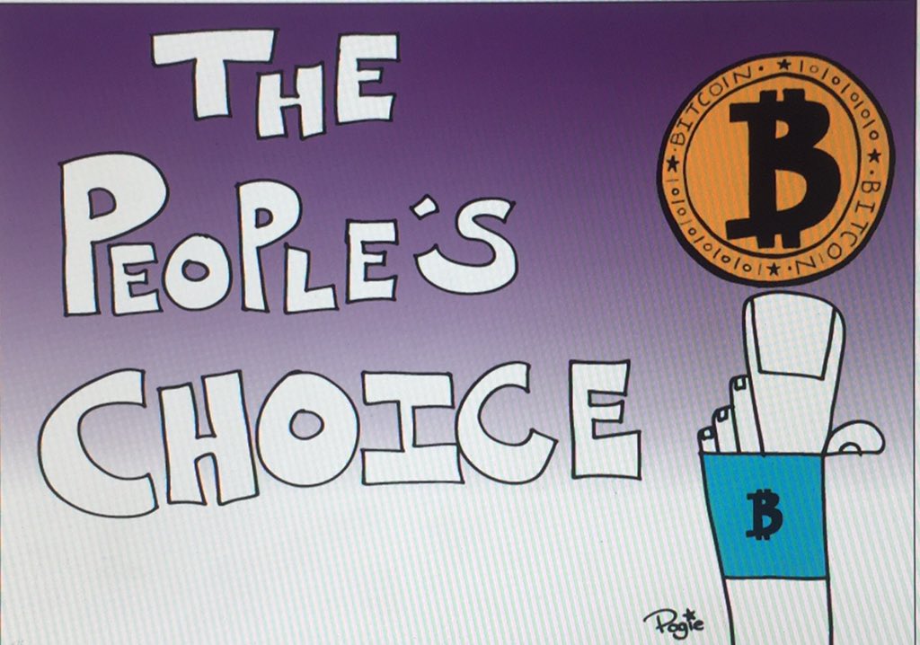 pogielicious's tweet photo. #bitcoin #bitcoinart #ThePeoplesChoice https://t.co/p2T9D1vfvM