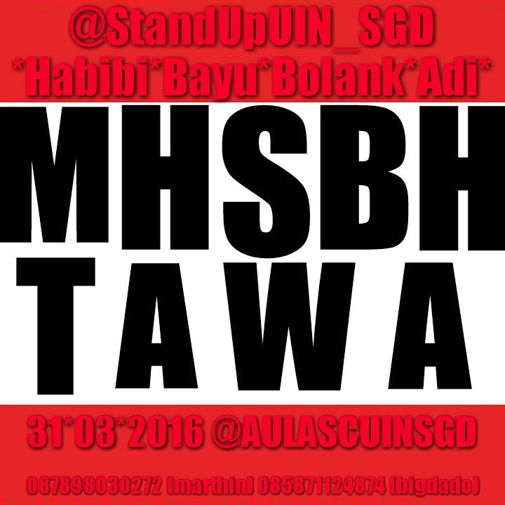 StandUp UIN Bandung tweet media