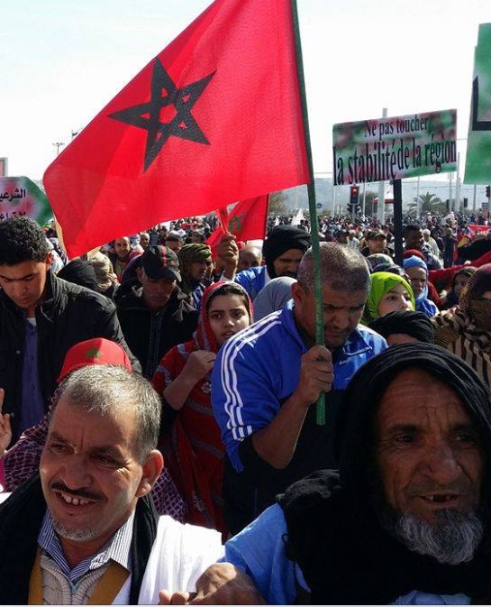 elmaghribia1's tweet photo. اليوم الحدث الكبير 3 ملايين مغربي لتلبية نداء الوطن كل يوم يزداد تشبتنا بصحرائنا #TheMoroccanSahara #الصحراء_مغربيه https://t.co/fsSg9GMDHI