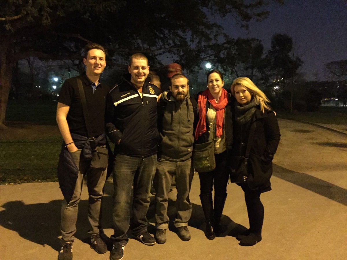 StFachtnas's tweet photo. Ms.Rice, Ms. Deasy, Mr. Lynch and Mr.Sugrue meet our last year's French Assistant, Tomas. https://t.co/W5LZ9Z4nxh