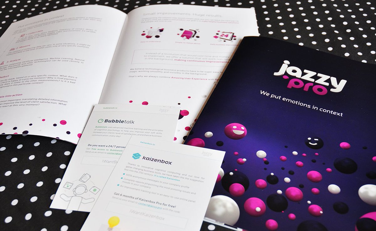 jazzydotpro's tweet photo. Materials for #CeBit2016 are finally printed! See you soon in Hanover :) #ibmcebit https://t.co/EhrEGORFgW