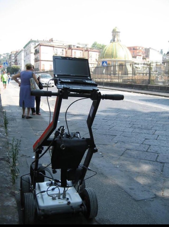 #georadar #ponte #sanitànapoli #napoli #alstom grande probing radar