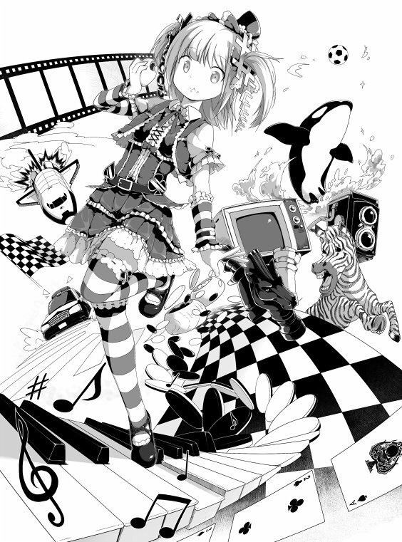 最近ソシャゲの仕事と艦これしか描いてないからだせるオリジナルの絵がほとんどなかった #ラノベの仕事したい 