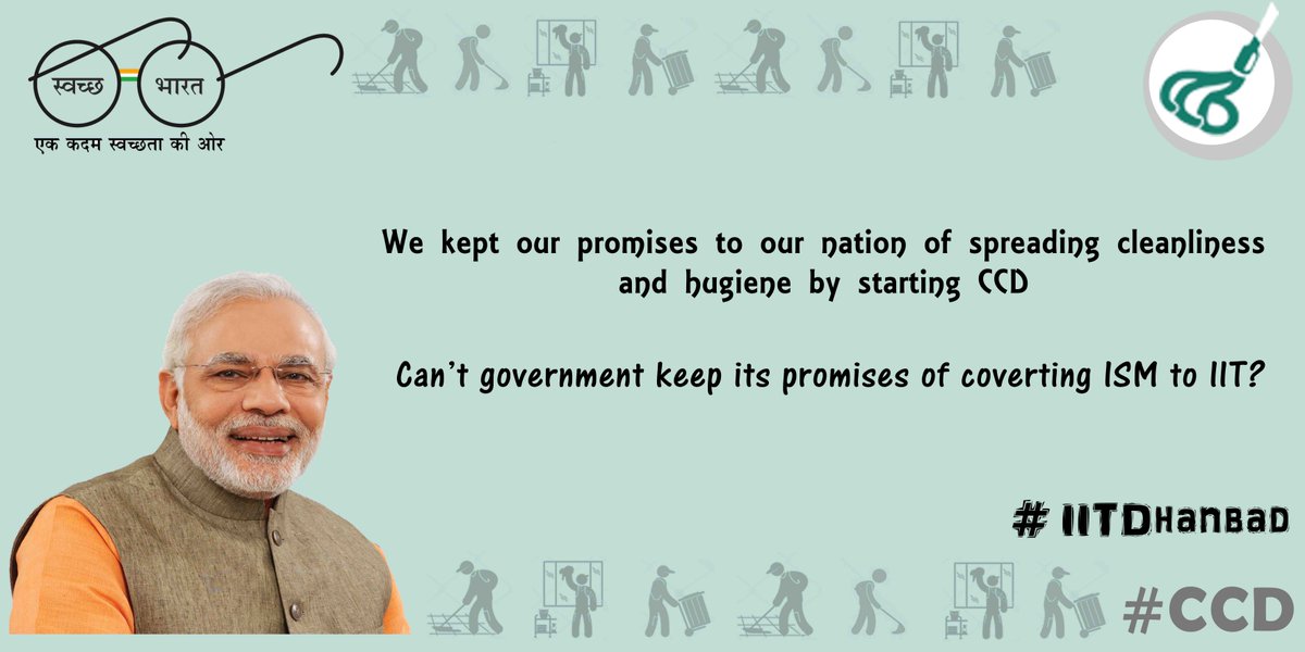 shilpukh's tweet photo. prove your governance. give us what you promised
#IITDhanbad
#tableIITamendact
@PMOIndia
@HRDMinistry
@smritiirani https://t.co/UpoertlX8T