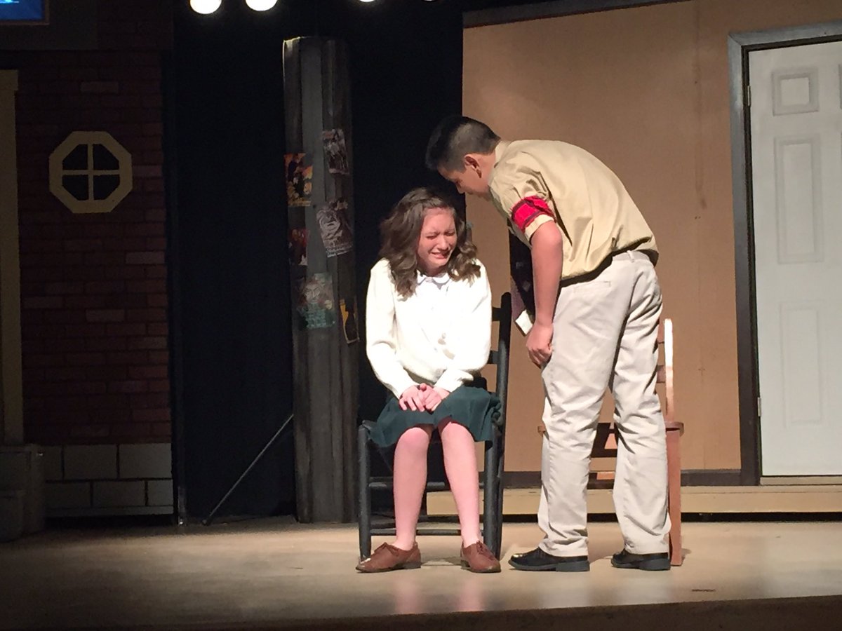 Another amazing night! One more chance. Sunday matinee at 2:30. Hope to see you there! #smscards <a href="/SouthportMiddle/">Southport Middle</a>