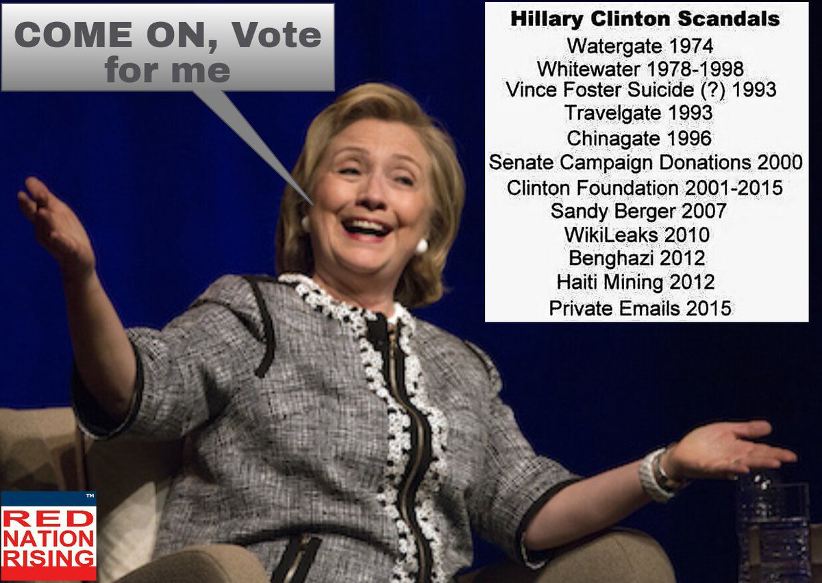 RedNationRising's tweet photo. Here is a little #HistoryByHillary.  Well she had goals #RedNationRising #Tcot #PJNET #ORPUW https://t.co/uUI8x2dTpa