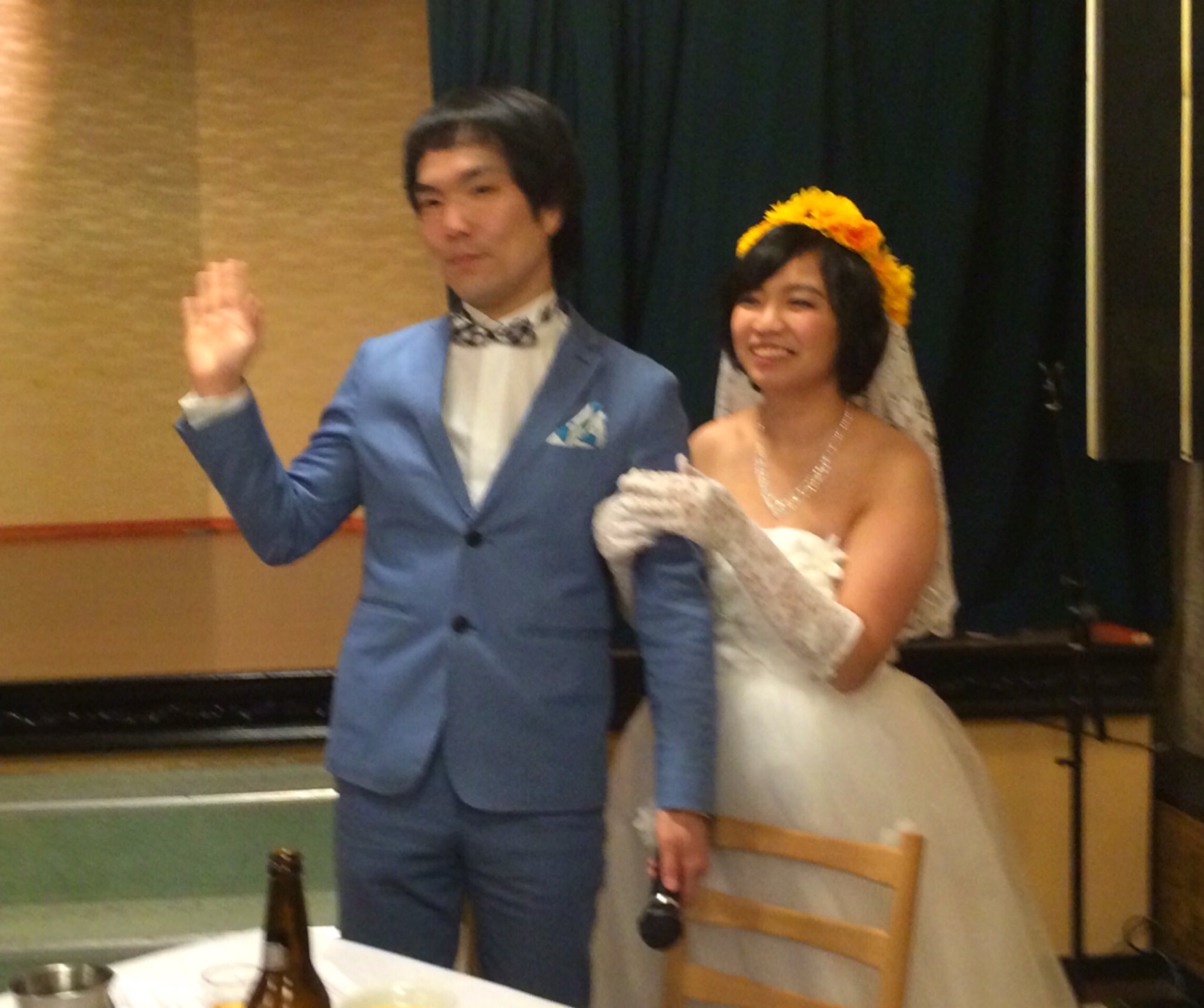 ちびシャトル 中山女子短期大学さん吉岡由依子さん結婚記念パーティーとても素敵な会でした O ありがとうございましたっ T Co At6uouszyl