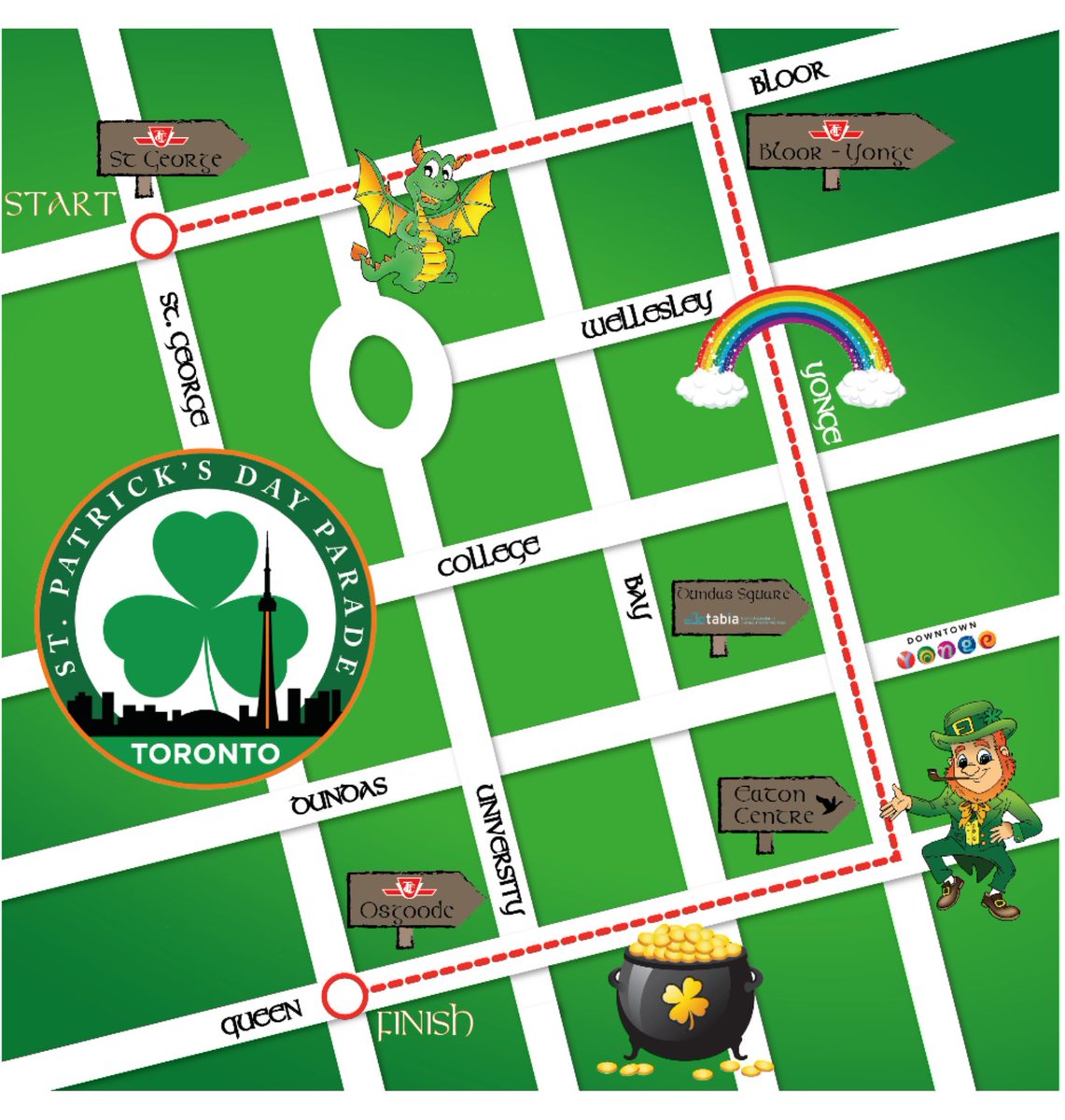 StPatricksTo's tweet image. Today is the day! Parade kicks off at 12! #StPatricksDayParade #STPATSTO