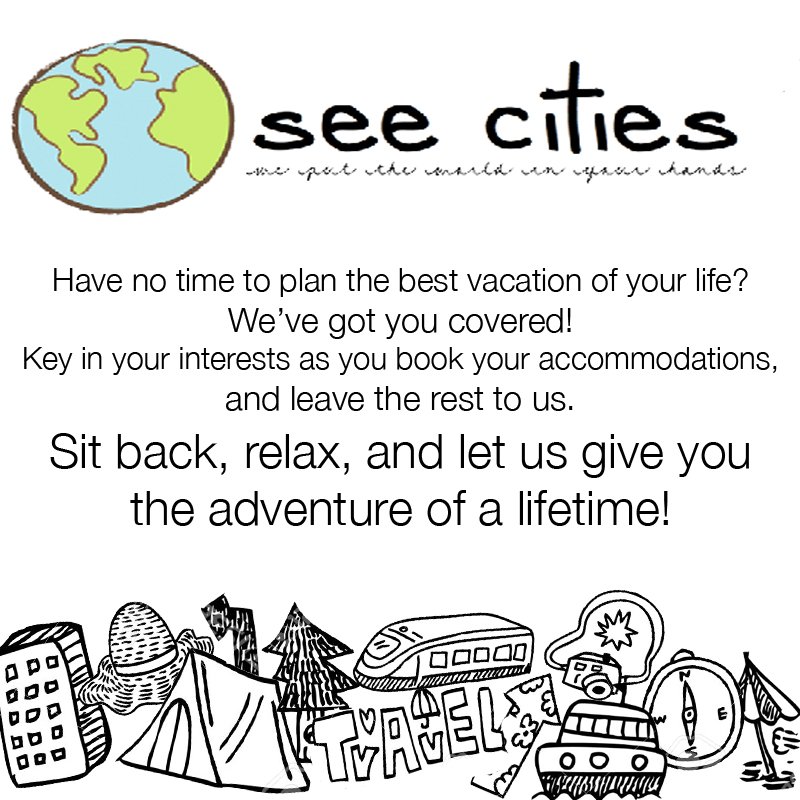see_cities's tweet photo. Your trips are tailormade for YOU! Always a unique experience with us ;) Inquire: https://t.co/klg2GC378w #IESEGsmm https://t.co/F7sJNKpRRU