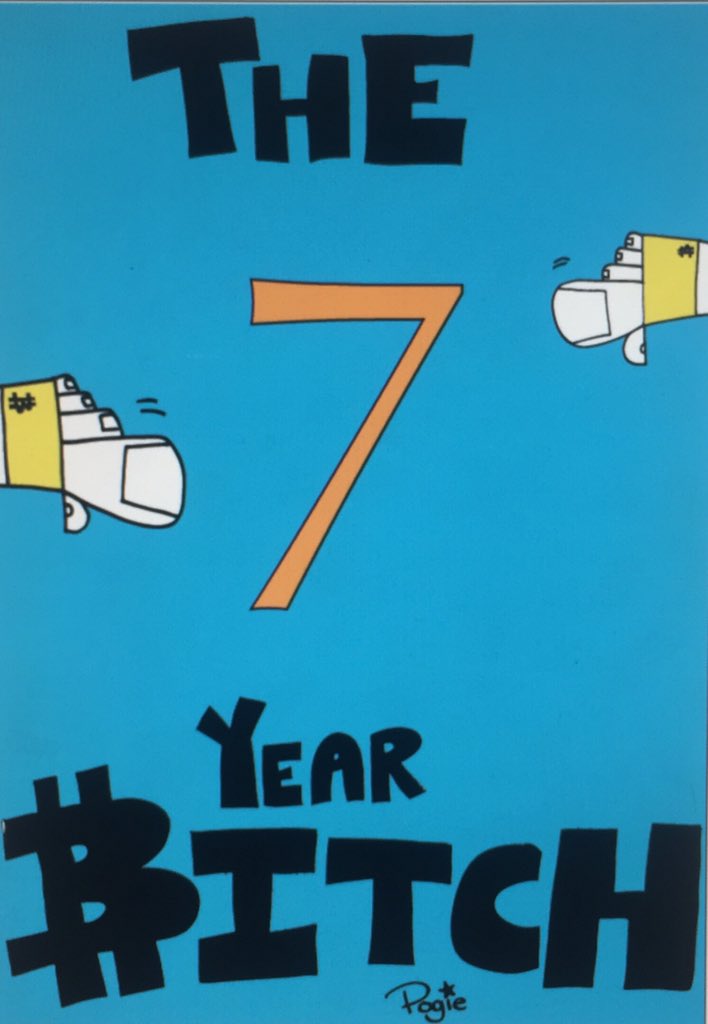 pogielicious's tweet photo. #bitcoin #bitcoinart #7YearBitch https://t.co/Bc8ANkbc0b