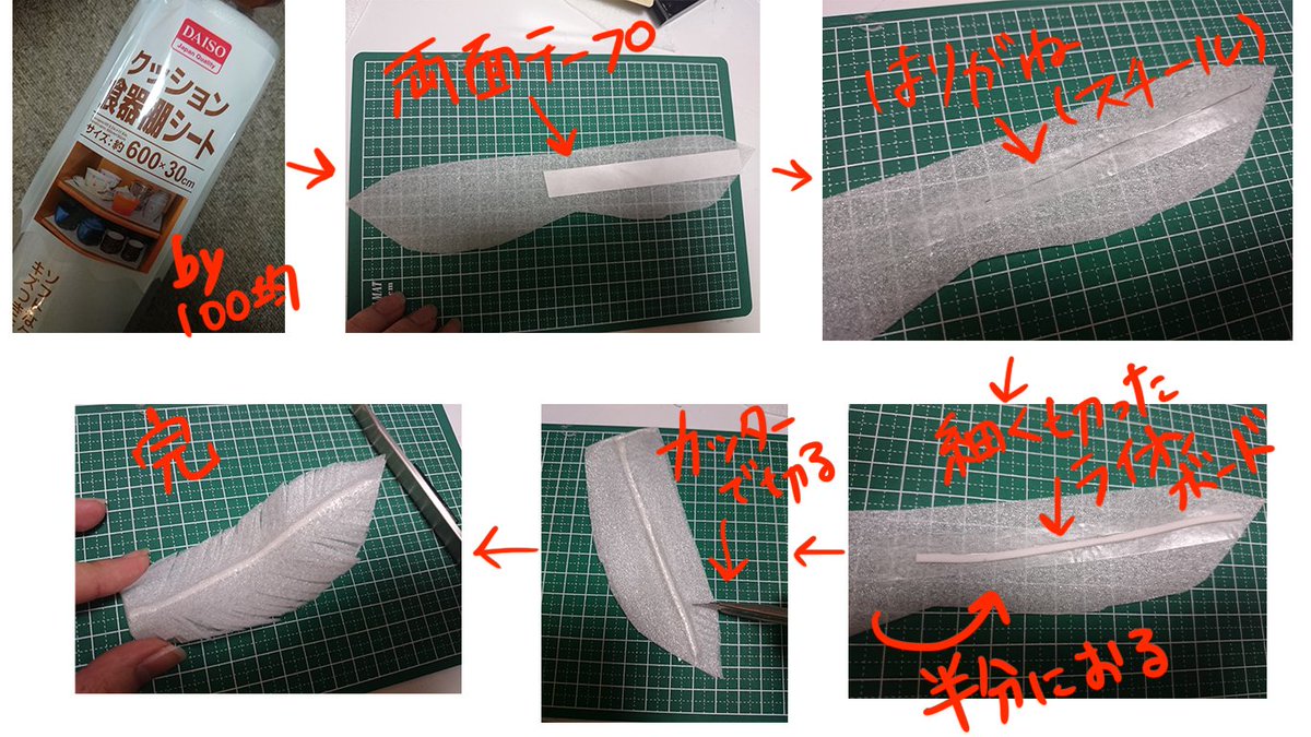 地味かわいいハロウィン ぽっちゃりアラサーでもできる簡単DIY 妖精の羽根 の作り方