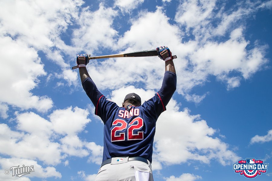 Twins's tweet photo. .@SanoMiguel days until #OpeningDay2016! https://t.co/3ESsLyMyTJ
