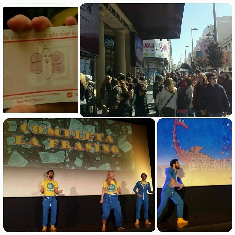 ¡GRACINGS a todos los que habéis venido hoy a disfrutar en familia con #ChiquiJamming! #Madrid #PlanFamiliar #impro