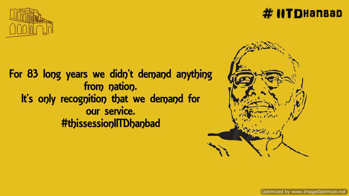 Shekhartripat19's tweet photo. Waiting for PM's promise to get fullfiled...
#IITDhanbad
#tableIITamendact
@narendramodi 
@smritiirani 
@HRDMinistry https://t.co/I0pXia4KLz