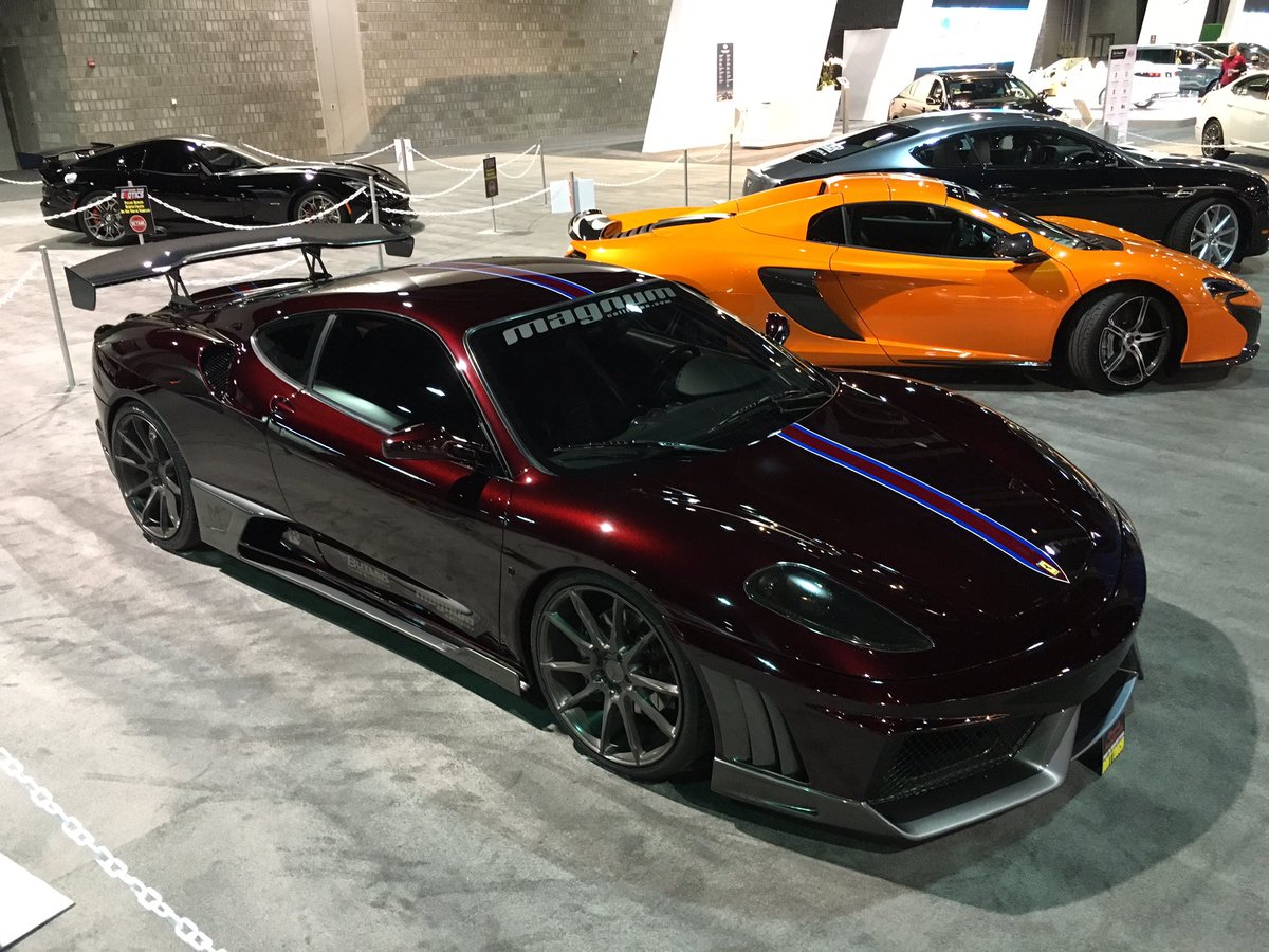 cocarshow's tweet photo. Last day of the ATL Int'l Auto Show - Don't miss our #CaffeineAndExotics display! #AIAS16 #exoticcars https://t.co/SGnGVIf2mz