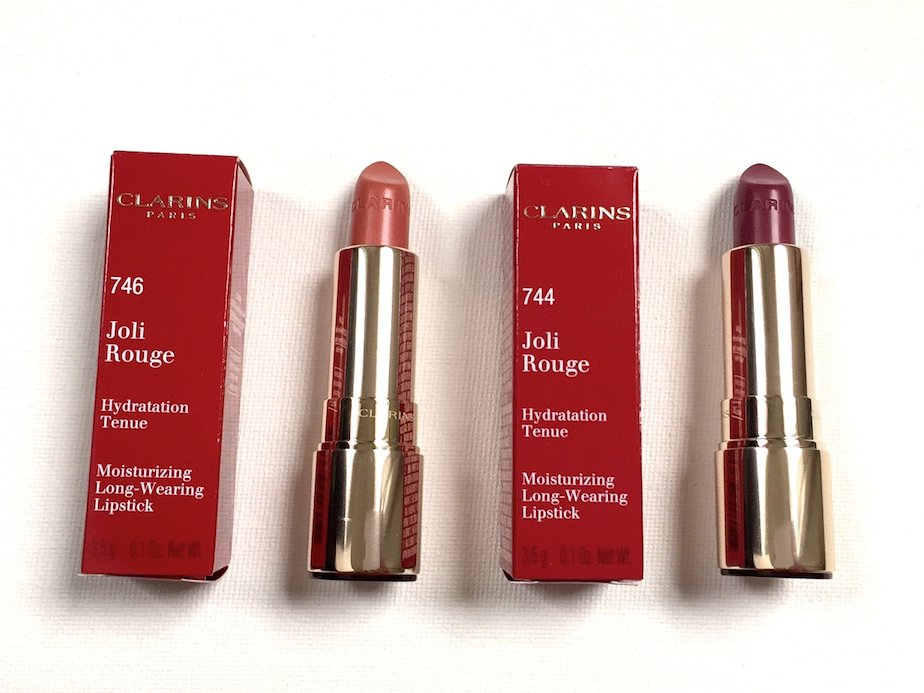 davelackie's tweet photo. Could these be @ClarinsCanada 's 2 best lipstick shades? nude &amp; soft plum! Win them To enter follow @davelackie &amp; RT https://t.co/I1McIisg6O