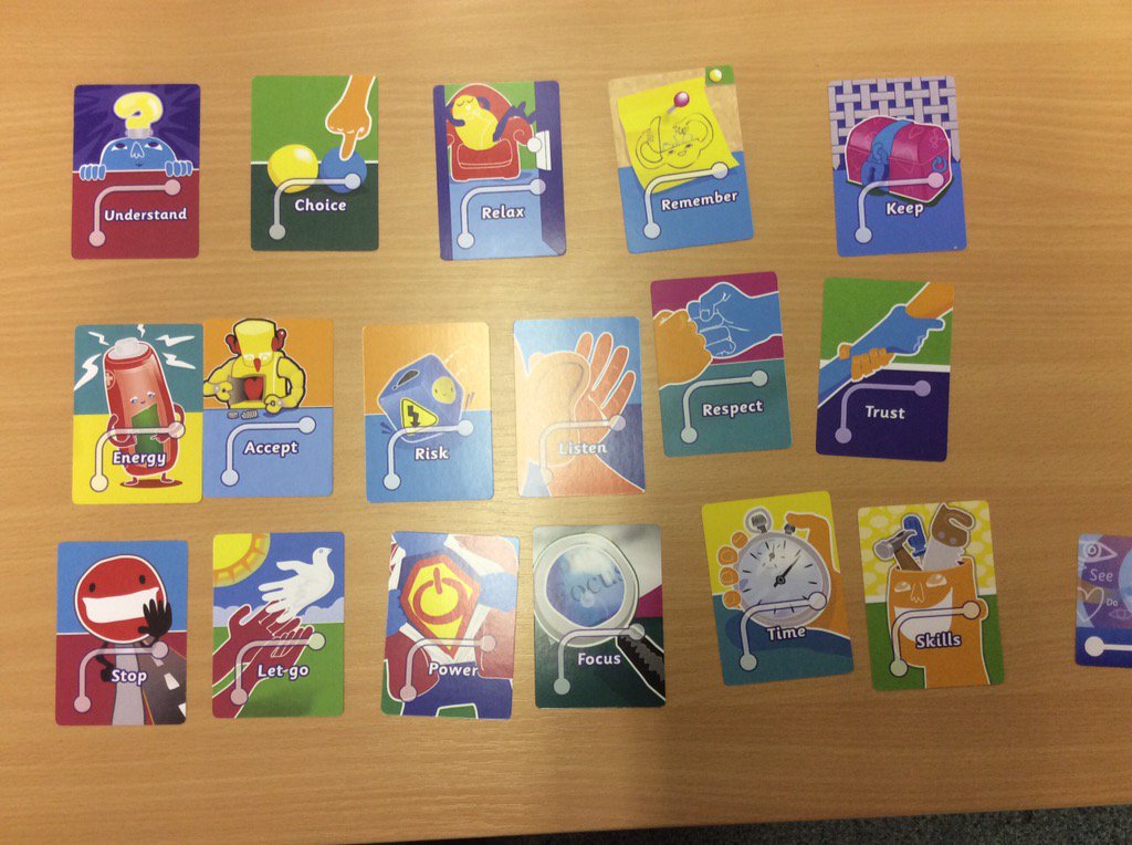 mymindfeed's tweet photo. What a brilliantly fantastic spring afternoon here at MMHQ trying out #nextstepcards #4dtoolkit & #teamoflife https://t.co/grTfVn9sZL