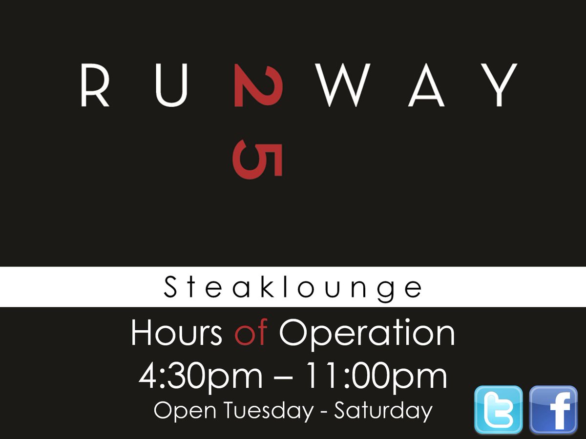 r25tbay's tweet photo. Just a Reminder of our new hours ;)
#tbay #thunderbay #steak #wine #steaklounge https://t.co/9ljX4mAw45