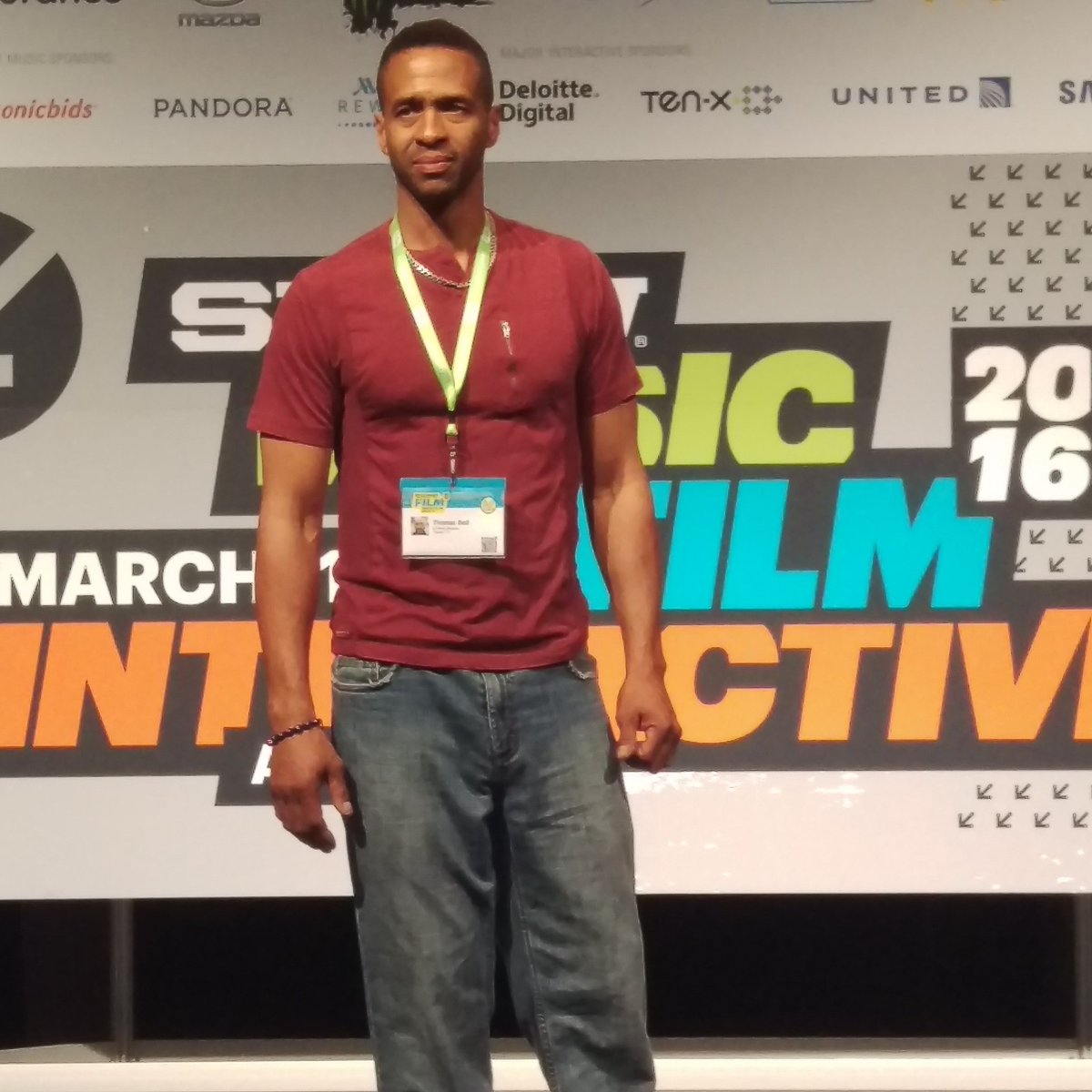trbell2's tweet photo. President Obama was on this stage Friday.. Michelle will be here Wednesday.. #ThomasBell #incrediBells #ObamaSXSW https://t.co/iY5GFlrJPw