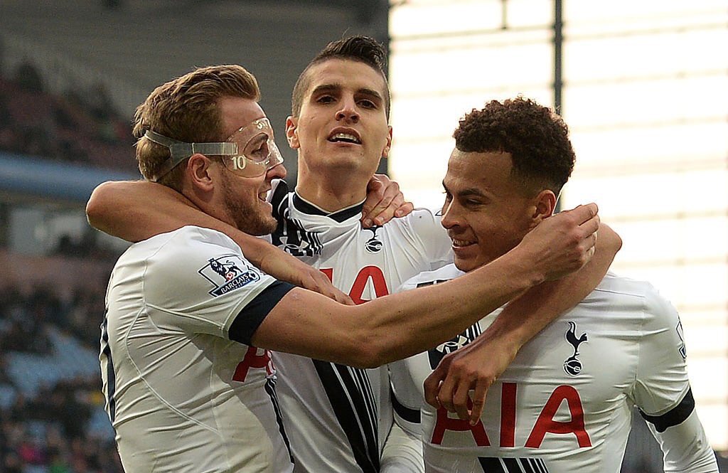 HKane's tweet photo. Great team performance today! Thanks @Dele_Alli for the assists😘 Very solid from the whole team! #COYS #THFC https://t.co/DwJLuoZxfg