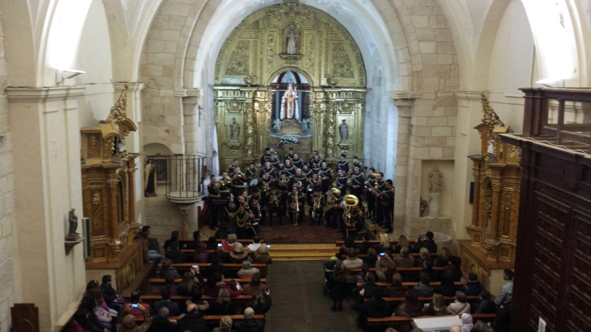 Concierto benéfico de ayer en la iglesia de San Isidoro.
