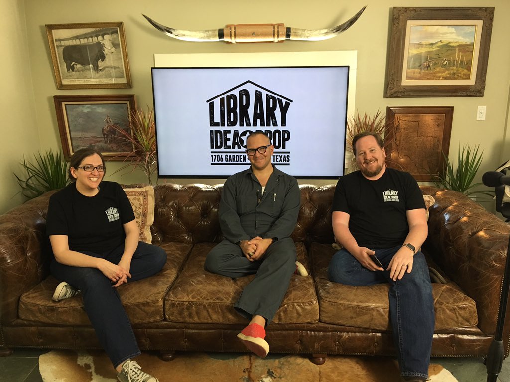 LibraryIdeaDrop's tweet image. .@Doctorow @bonlth @griffey live now! #IdeaDrop libraryideas.org