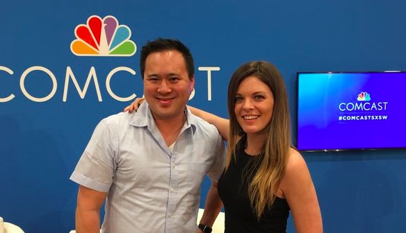 LightningStrke's tweet photo. ICYMI: #ComcastSXSW just keeps interviewing titans. Here's @jowyang - master #webstrategist. More legends all #SXSW. https://t.co/FbB5dS6zIc