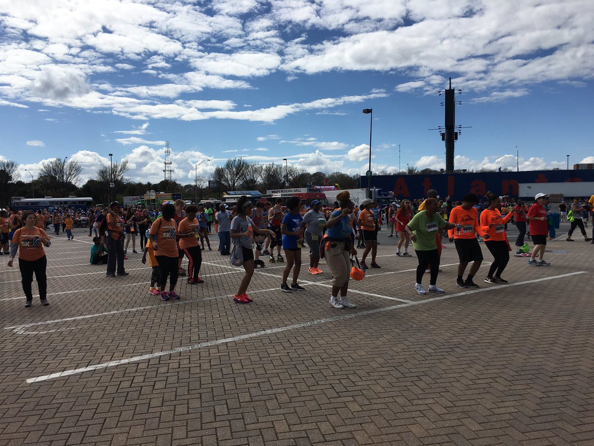 Just a little Cupid Shuffle action... Great energy even after the walk!