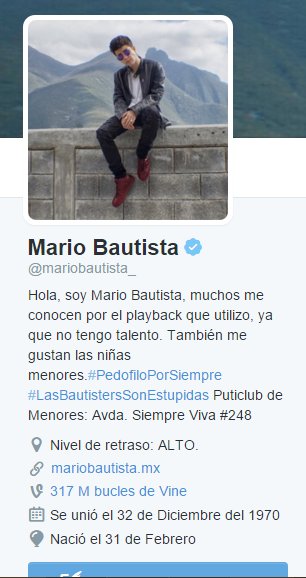 LukaLH_'s tweet photo. #MarioBautistaSinTalento No lo puedo creer! https://t.co/nXvw4pNOZt