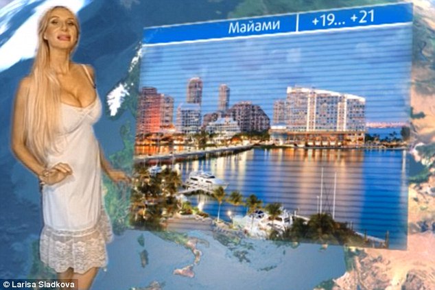 Meet The Busty Russian Weather Girl Sending Temperatures Soaring