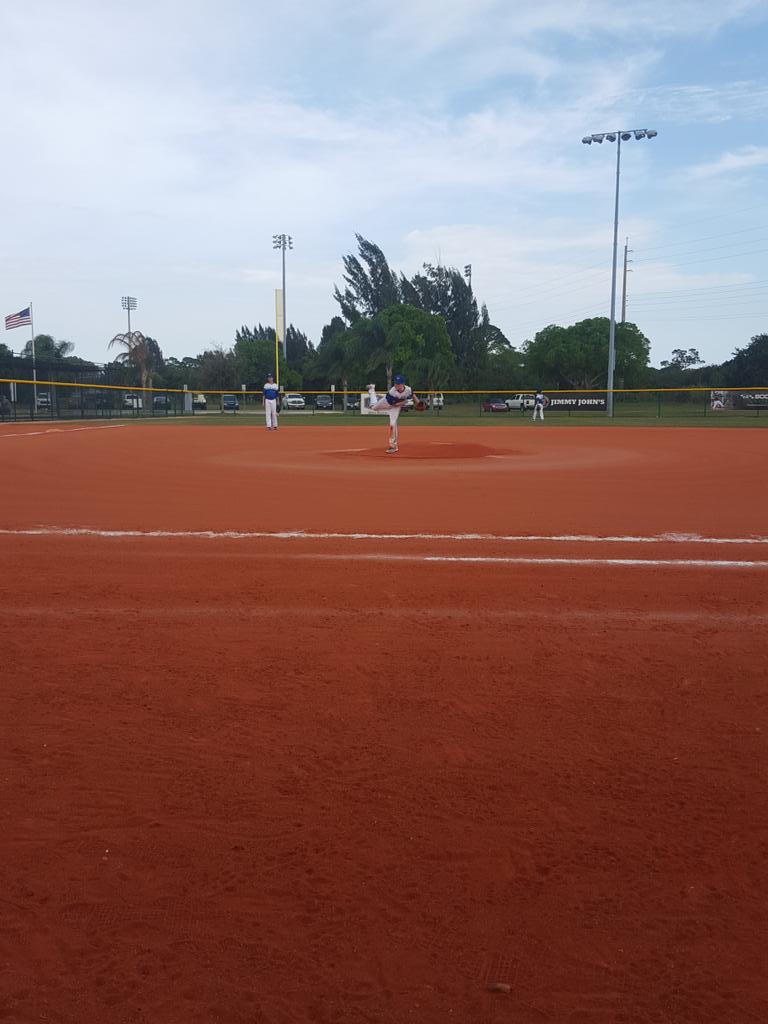OBJ_LiveUpdates's tweet photo. Evan ashe takes the mound in game two for OBJ Naylor https://t.co/UeQD86dZhV
