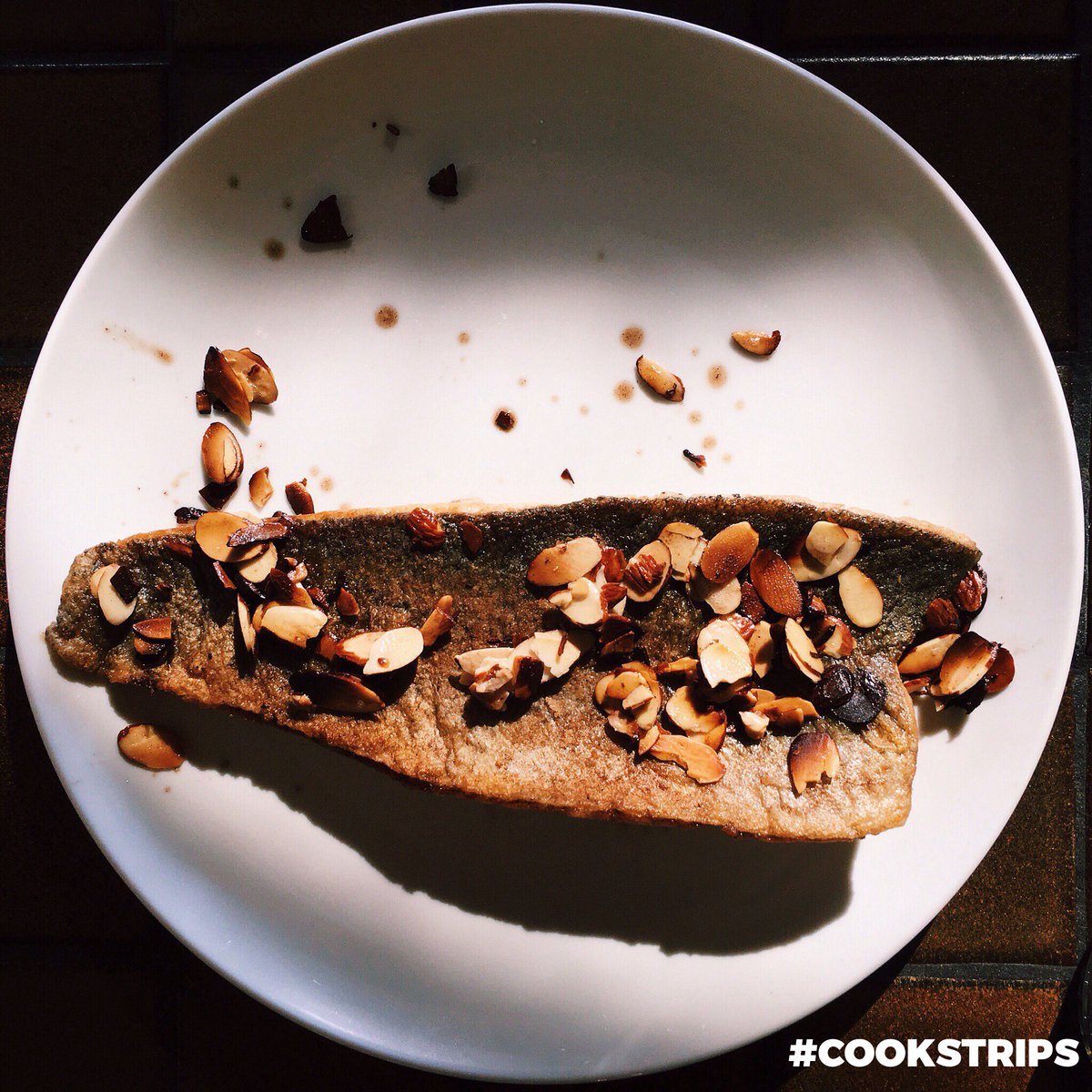cookstrips's tweet photo. I cooked this lunch for my son. He said, “what a Truite!” I said, “good idea, I’ll Truite it later” so here it is. https://t.co/t0VX5BCRFa
