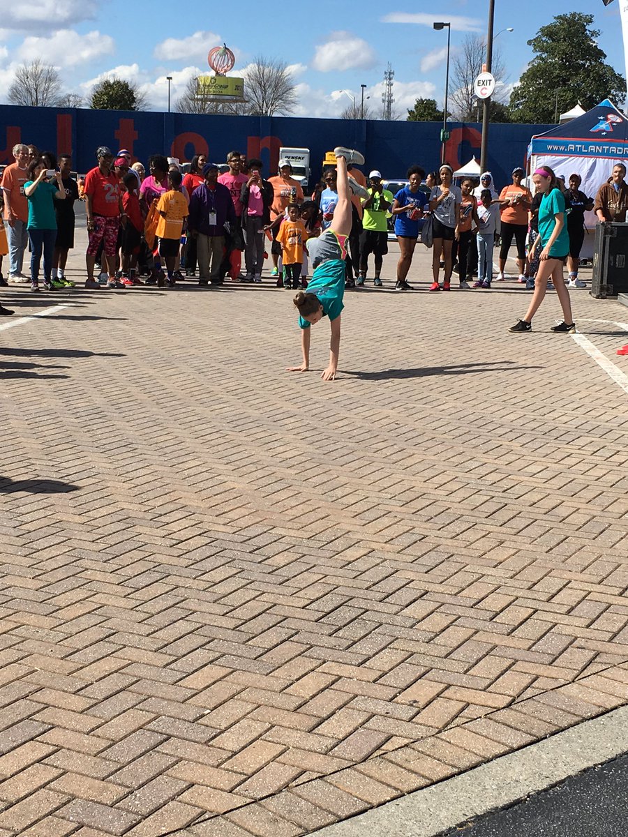 Because a dance contest should sometimes include somersaults!